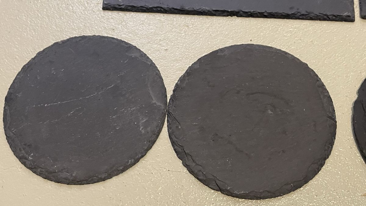Sottobicchieri: 7er Set Schieferplatten, Untersetzer, Herbstdeko, Top! – Usato da zeihen venduto da Racer-71 2