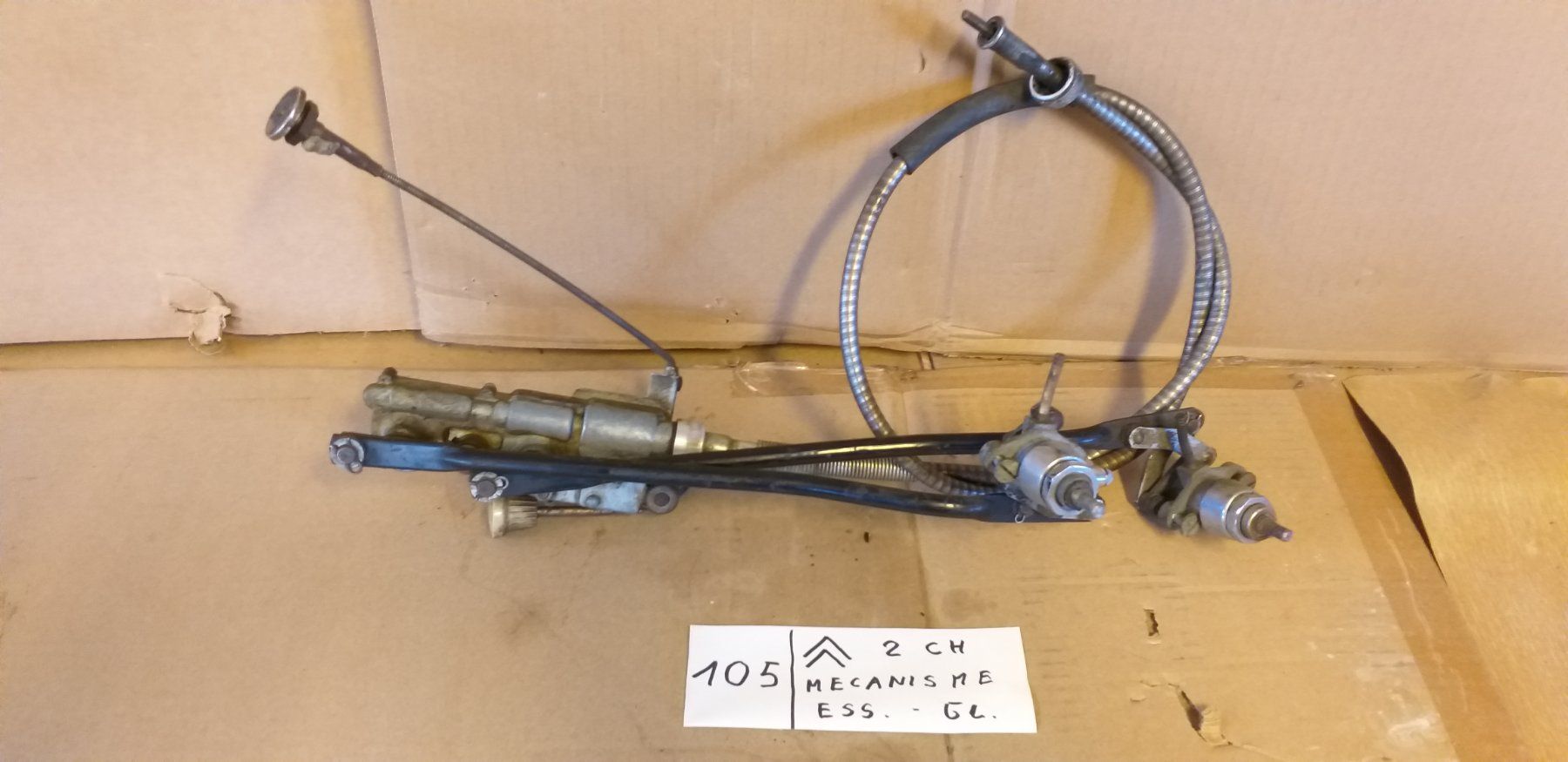 Citroën Alle Autoersatzteile: CITROEN  2 CH.  MECANISME ESSUIE-GLACE PAR CABLE COMPTEUR – Gebraucht aus cortébert von rlv 1