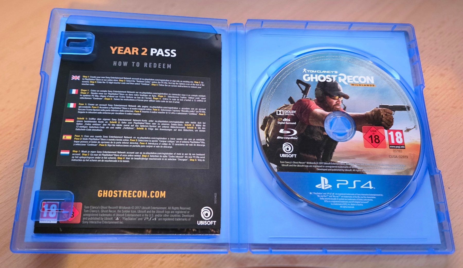 Sony Jeux: Ghost Recon Wildlands (Ps4) – D'occasion à Trachslau par fahutra 1