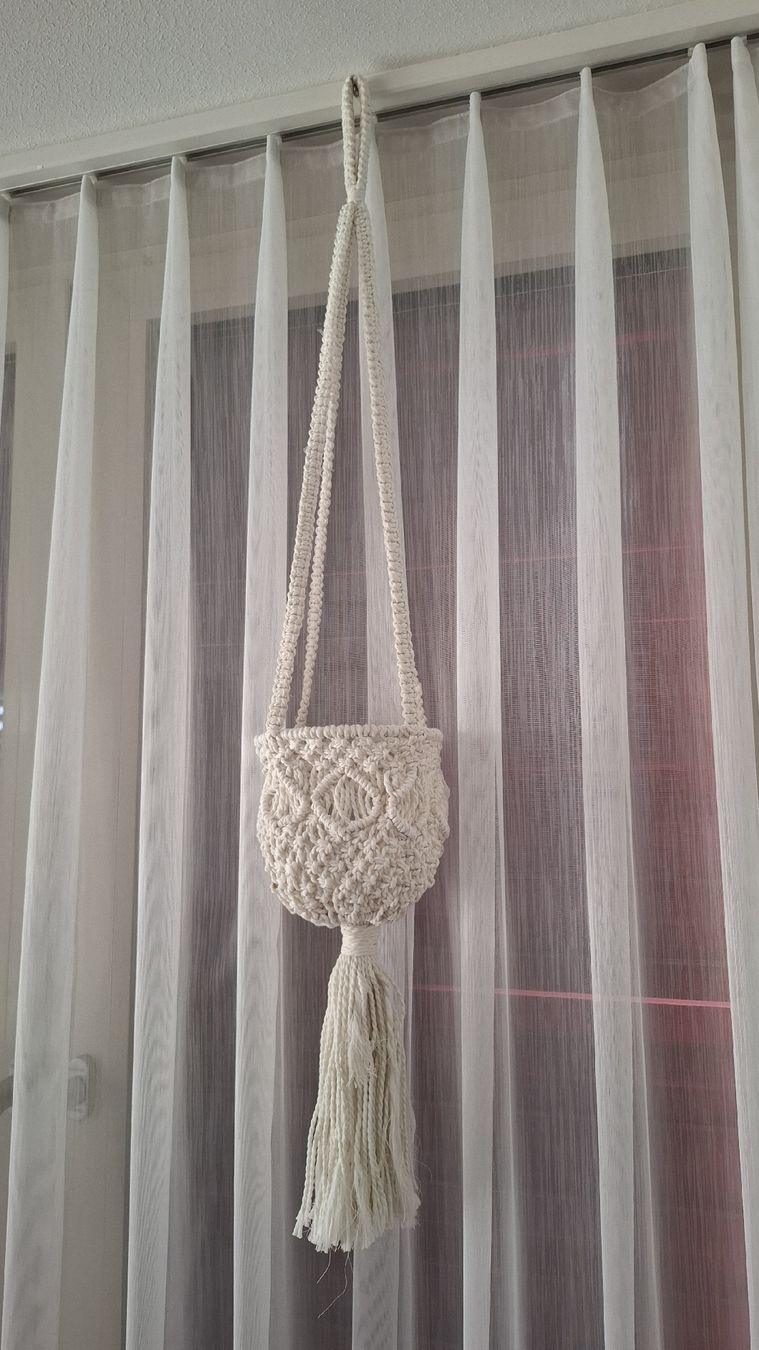Tutte le decorazioni: Set aus 4 Hänger Makramee 2 Etagen Holz  – Usato da Zollbrück venduto da schnegge070780 3