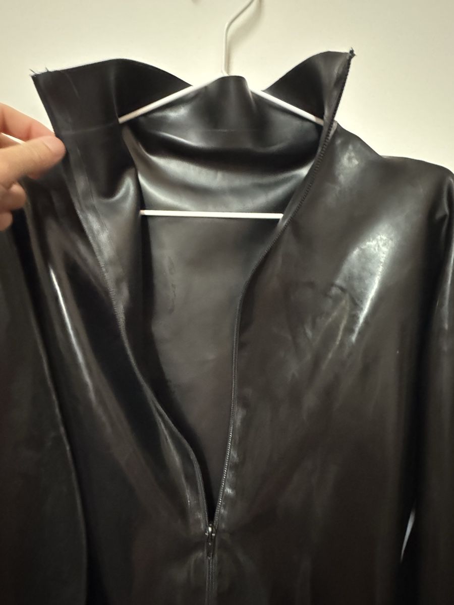 Camicette: Latex Bluse Schwarz – Usato da Meisterschwanden venduto da sim_2nwm 3