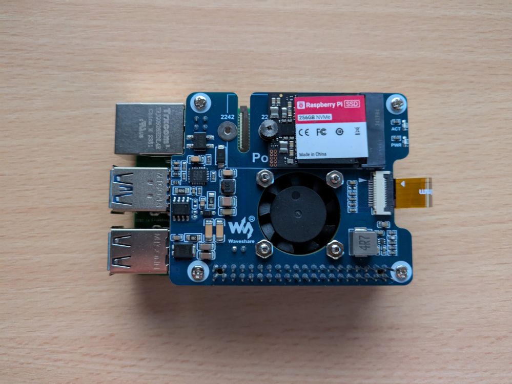 Raspberry Pi 5 Model B, 8GB RAM, PoE m.2 Hat und SSD (Gebraucht) in ...