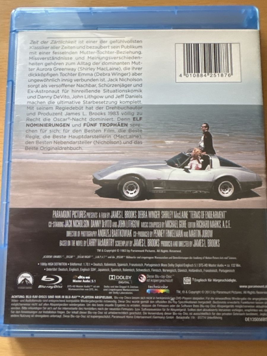 Alle DVDs: Zeit der Zärtlichkeit  – Gebraucht aus Brunnadern von Nanuk60 1