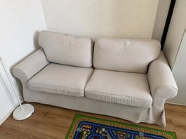 Bettsofa IKEA Ektorp 2er mit ausziehbarem Bett