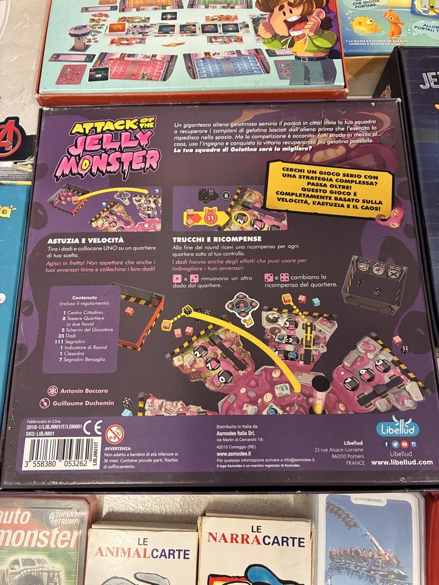 Giochi: Jelly Monster gioco di società con  – Usato da Maggia venduto da quankina