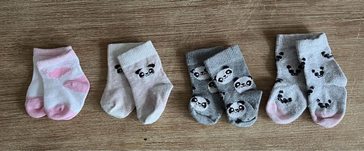 Calze per bambini: Gr.10-12, 4 Paar Socken Newborn – Usato da Gattikon venduto da AnnettFloh