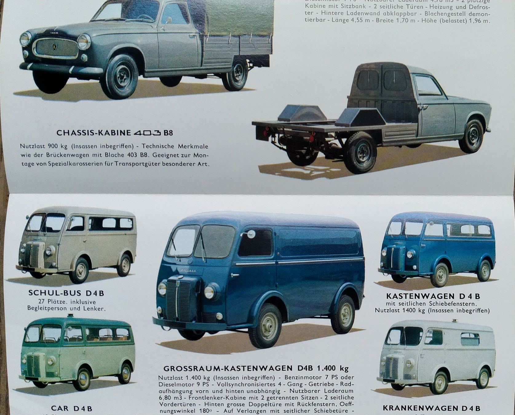 Peugeot Documenti: Peugeot 404 Prospekte – Usato da Safenwil venduto da efclassics 4