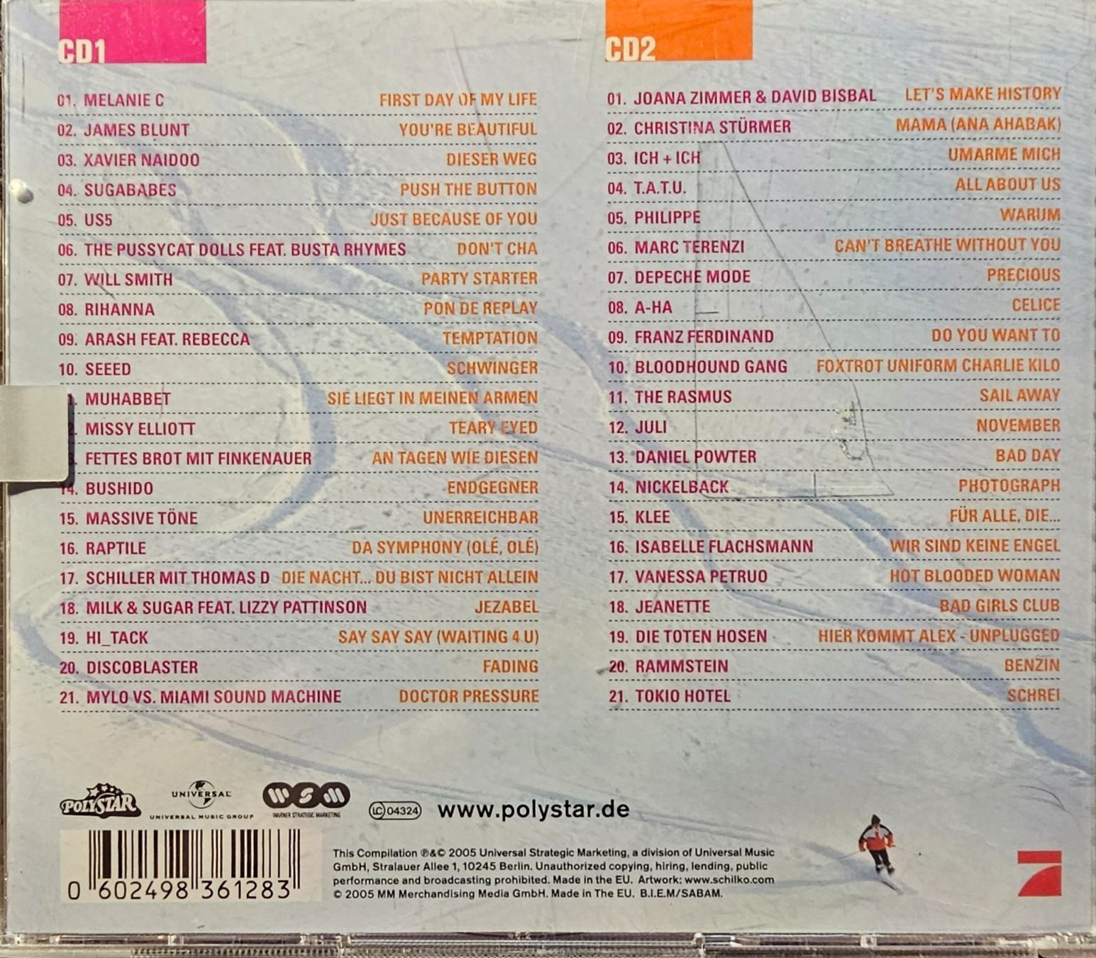CDs: Various – Mega Hits 2006 Die Erste – Gebraucht aus Wahlen b. Laufen von Cg10 1
