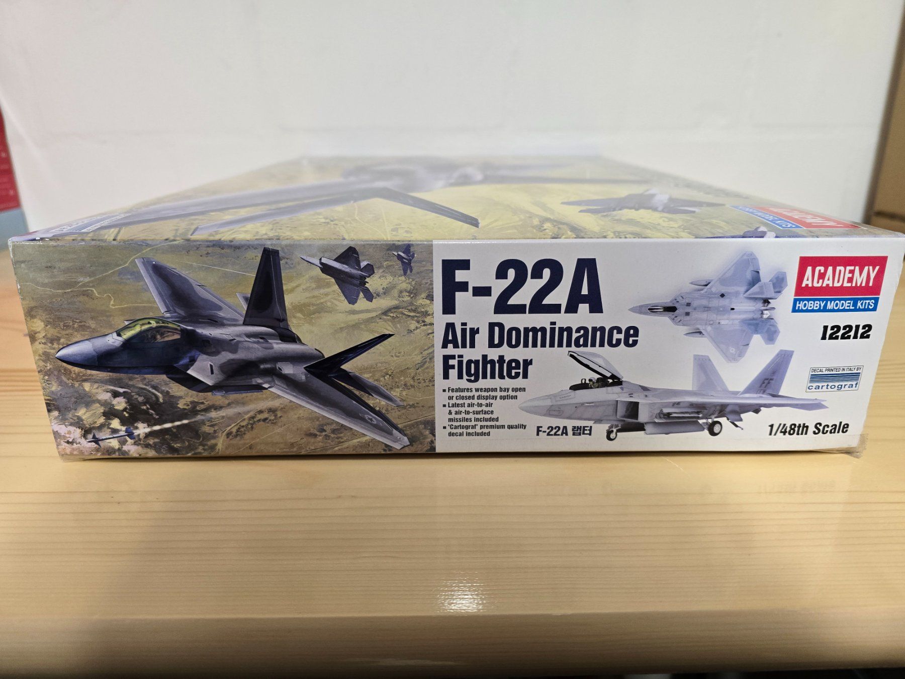 Kit di modellismo & Modellini statici: Bausatz, F-22, 1:48, Academy – Usato da Bachenbülach venduto da Obi-meow-kenobi 1