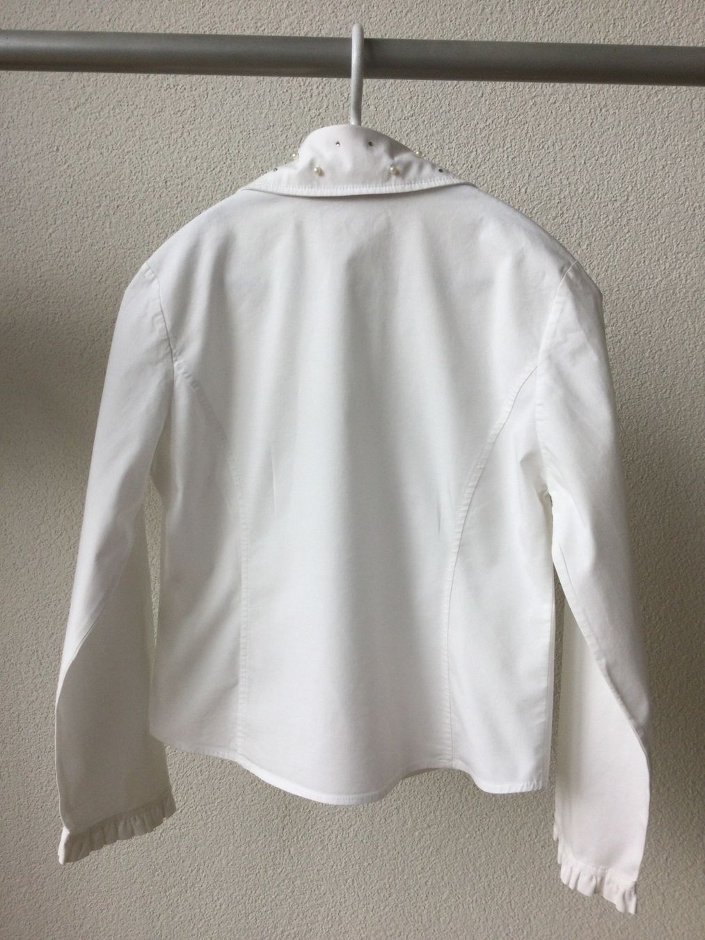 Camicette, T-shirt & Top: Mädchen Bluse weiss, Gr 122 – Usato da Zürich venduto da ShadowVorlon 1