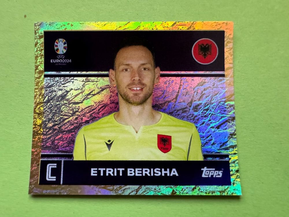 TOPPS EM 2024 / Mannschaften ISR/ICE - Fehlende STICKER (Gebraucht) in Tegerfelden für CHF 0.4