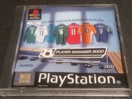 Player Manager 2000  (PS-1)   >Spiel + Anleitung in Deutsch<
