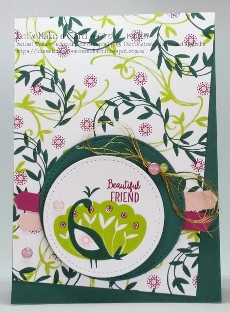 Stampin' up! Stempel: Stampin' Up! Stempelset "Pfauengruss" – Gebraucht aus Frauenkappelen von evangelina78 6