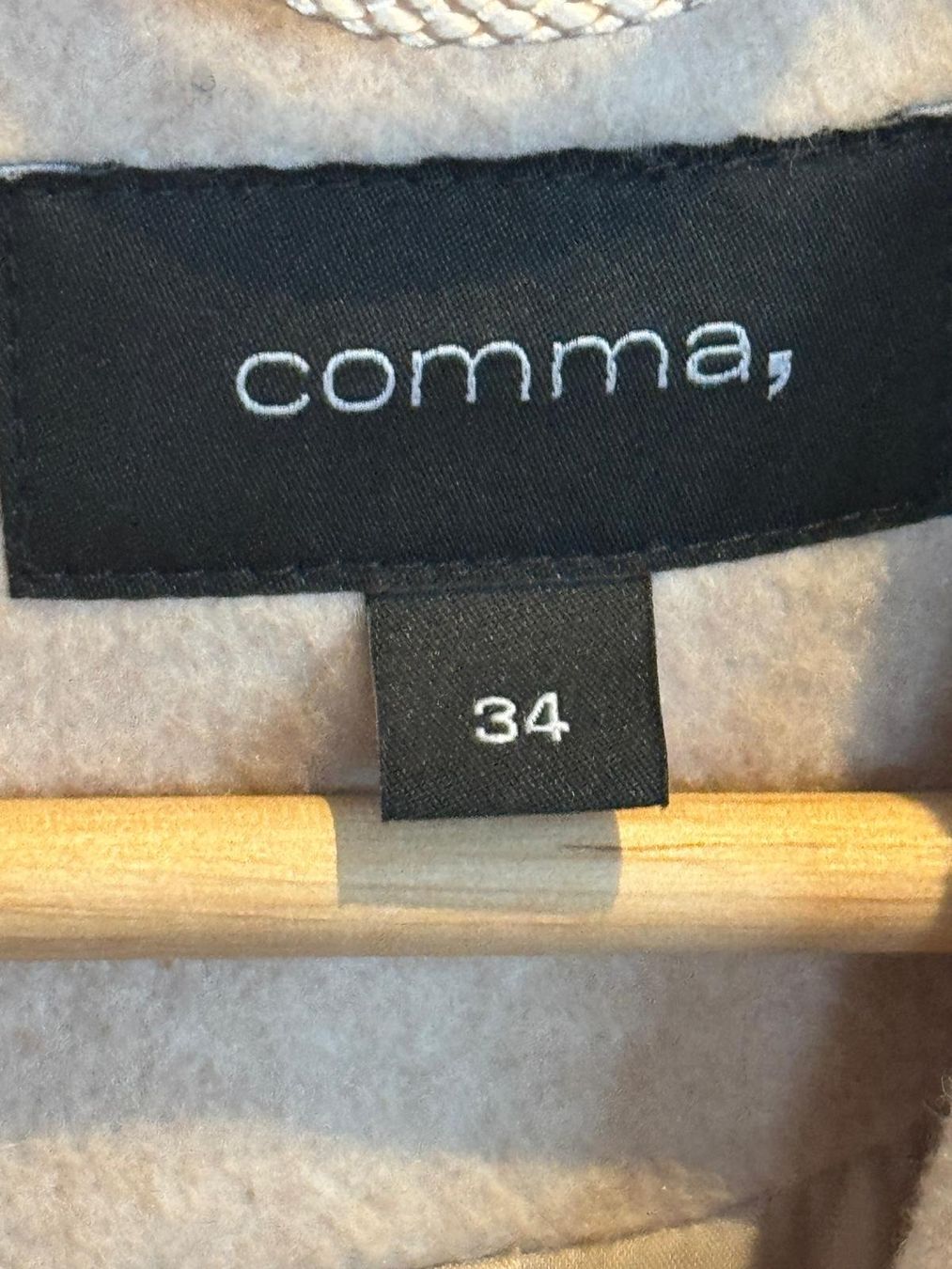 Comma Cappotti: Wollmantel weiss von Comma - Grösse 34 – Usato da Hergiswil NW venduto da Shintana 3