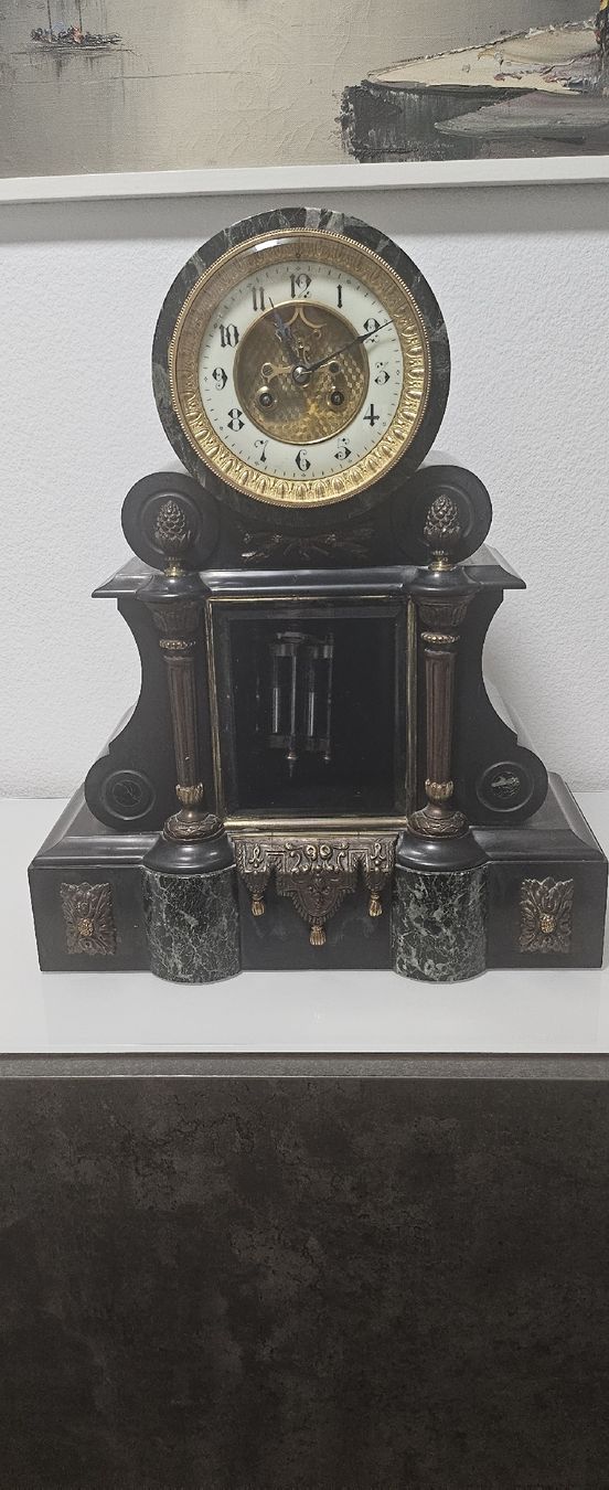 Orologi da terra & Orologi da parete: Pendule  Napoleon III Jahr ca.1870 – Usato da Basel venduto da Xanperican