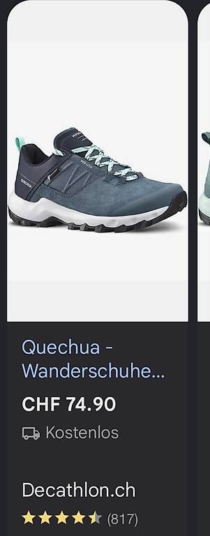 Scarpe da donna: Schuhe Bergschuhe Quechua – Usato da Zürich venduto da oldbridge