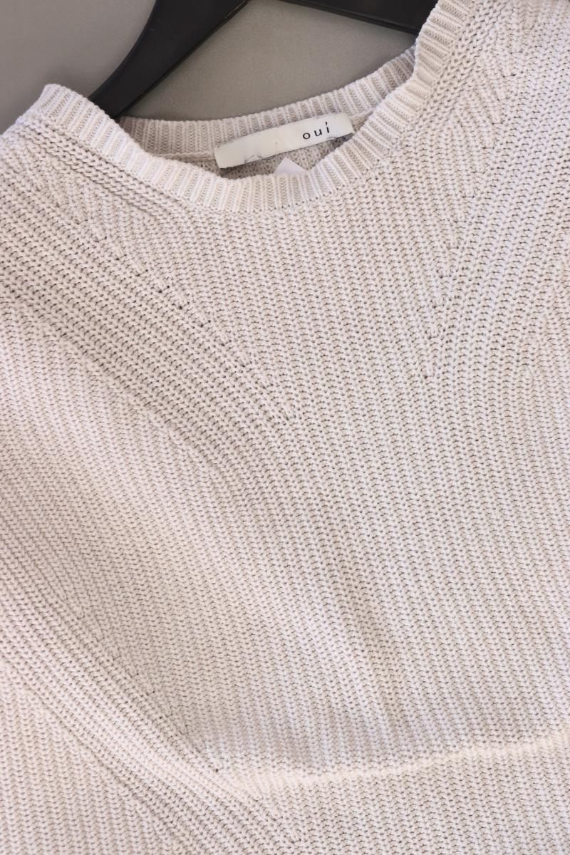 Pulls & Sweat-shirts: Oui Grobstrickpullover Gr. 40 weiß – D'occasion à Neustadt an der Waldnaab par SecondLifeFashion 3