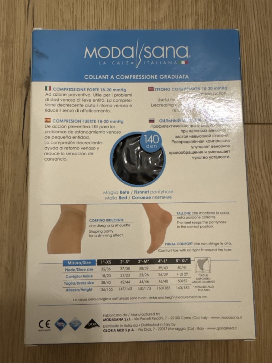 Strümpfe & Strumpfhosen: 3 X Calze compressive – Neu (gemäss Beschreibung) aus Corteglia von Doubleu-09 3