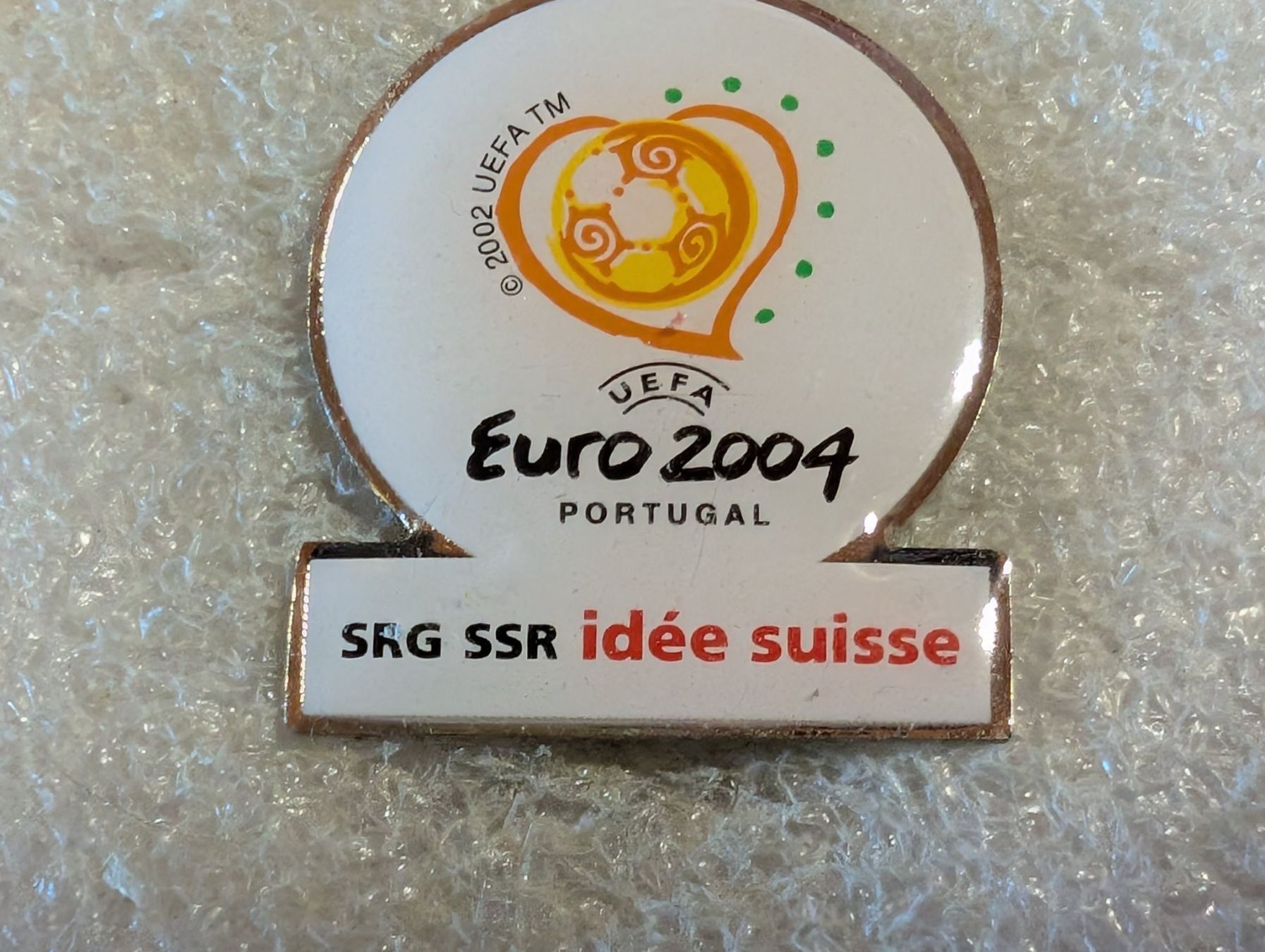 Plaquettes & Badges: Ansteckpin 5: Uefa EM 2004 x SRG – D'occasion à Oppligen par Pin-Fall-Shop
