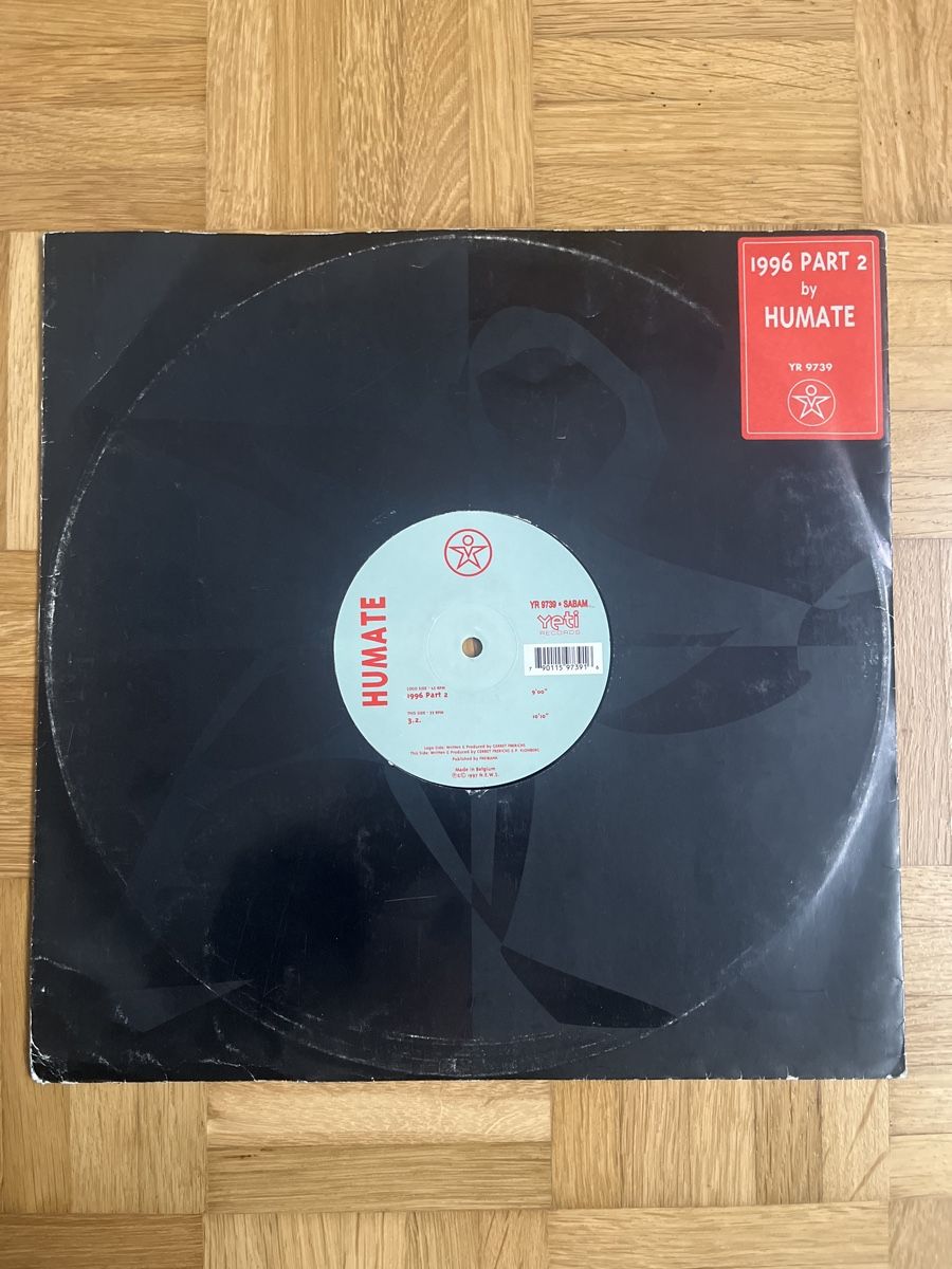 Schallplatten: Humate Trance / Techno Vinyl – Gebraucht aus Wangen b. Olten von break72