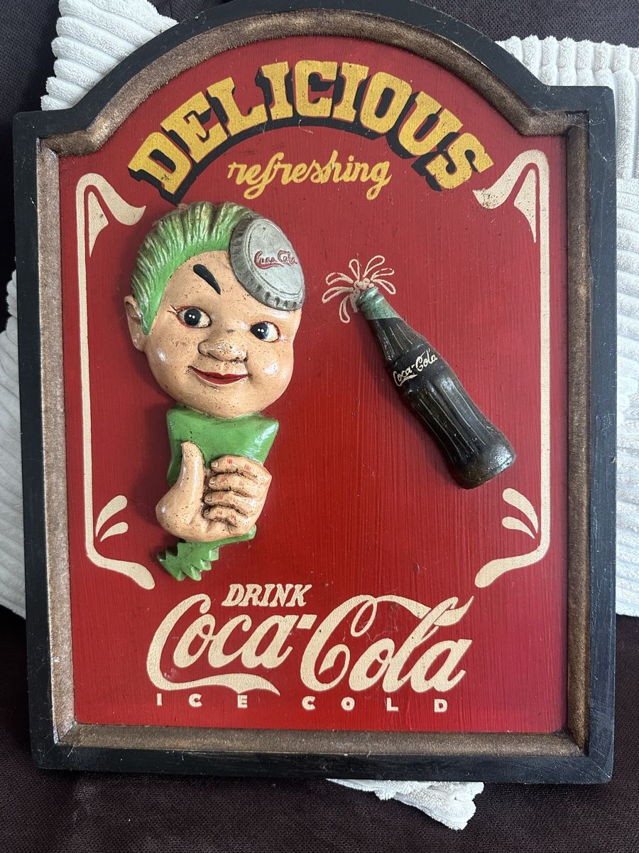 Coca-Cola Tutte le decorazioni: Coca Cola Werbung tafeln  – Usato da Altendorf venduto da Ama123 1