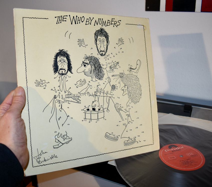 THE WHO The Who By Numbers UK LP 1975 NR. 36338 VG(+/VG+ 1
