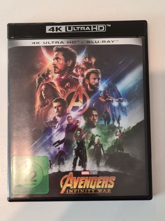 Avengers Infinity War 4k Ultra Hd Blu Ray Kaufen Auf Ricardo