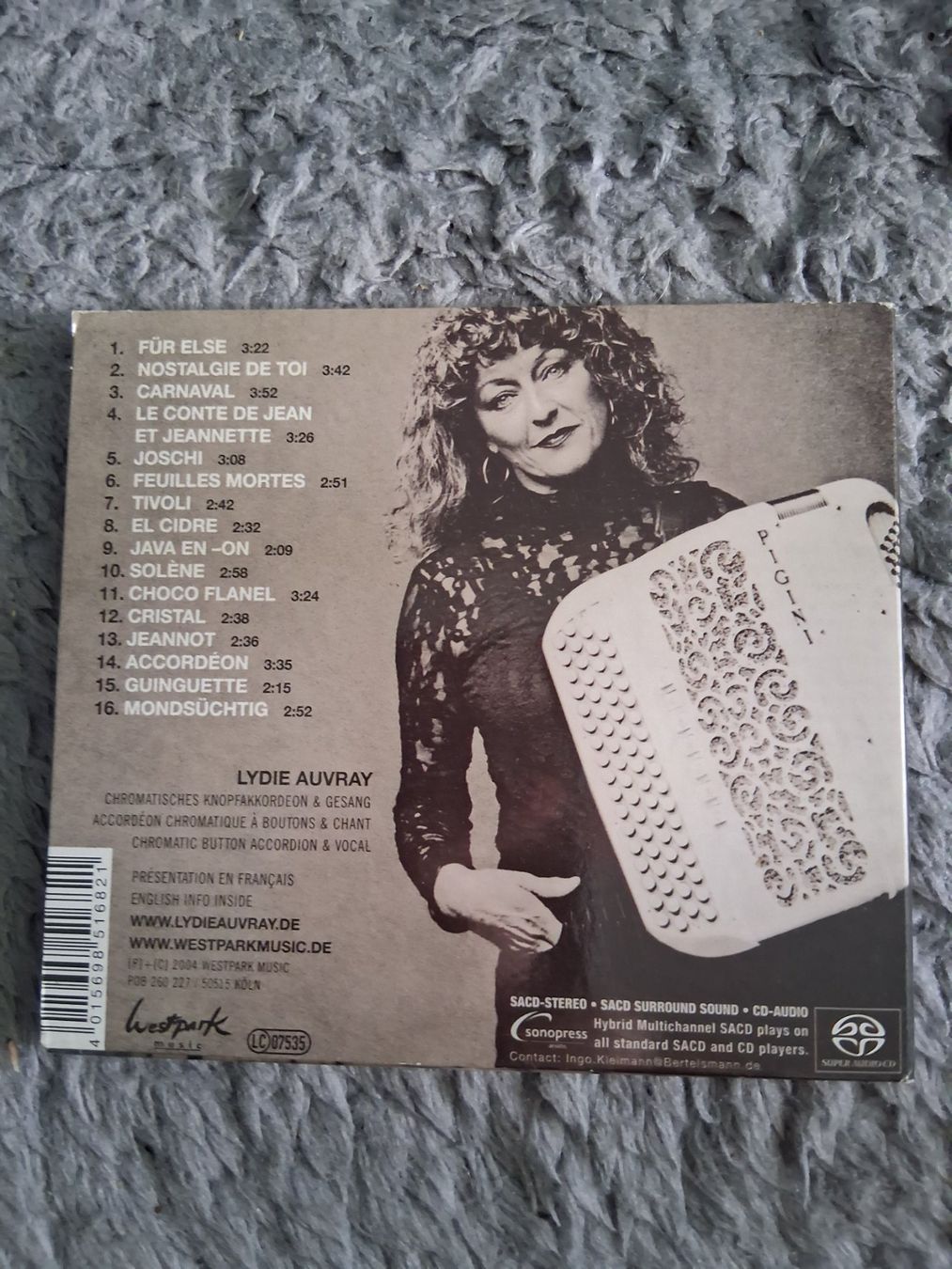 CD: LYDIE AUVRAY     PURE       CD – Usato da Wetzikon ZH venduto da Ramones01 1
