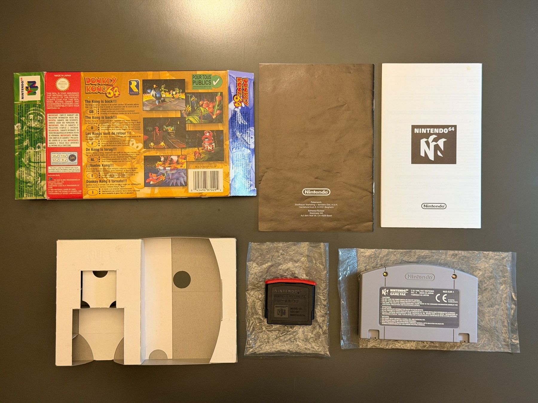 Nintendo Giochi: Donkey Kong 64 - inkl. Originalverpackung – Usato da Zürich venduto da Master202 2