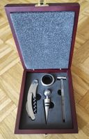 Coffret d'accessoires pour le vin 4 pièces dans un coffret