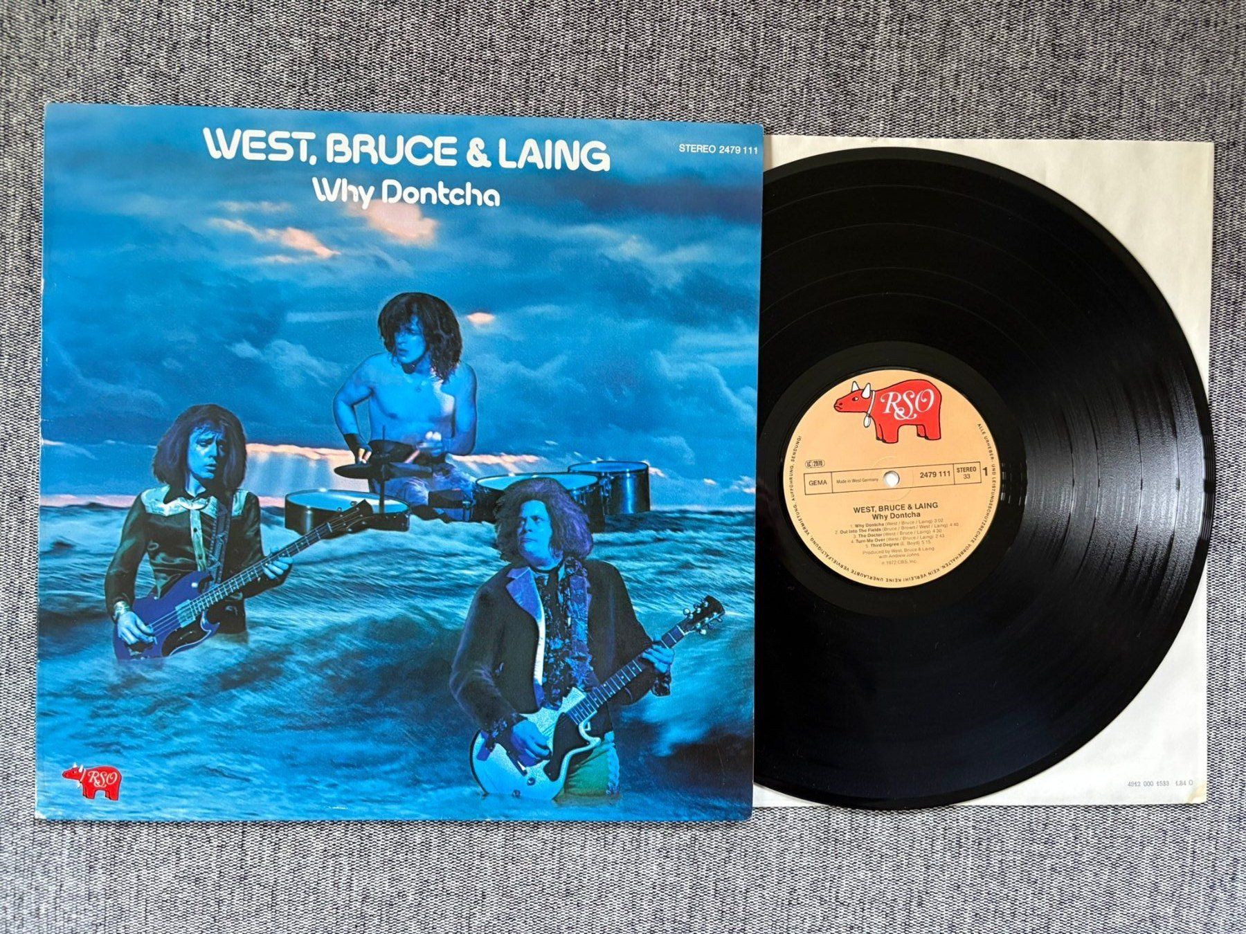 Schallplatten: West, Bruce & Laing - Why Dontcha - Germany - RSO – Gebraucht aus Zofingen von Bigron