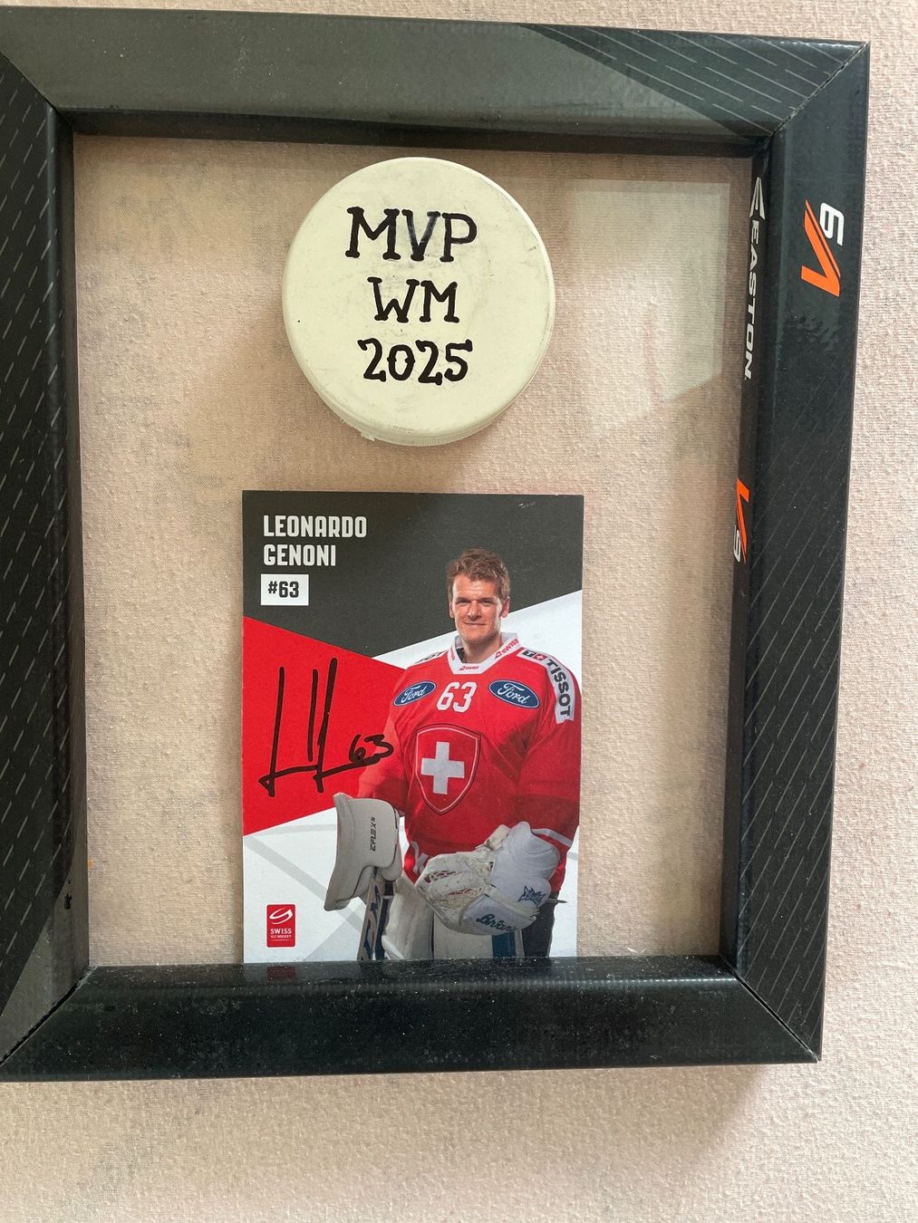 Foto & Immagini: Eishockey  Leonardo GENONI – Usato da Hünenberg venduto da bahnsidi