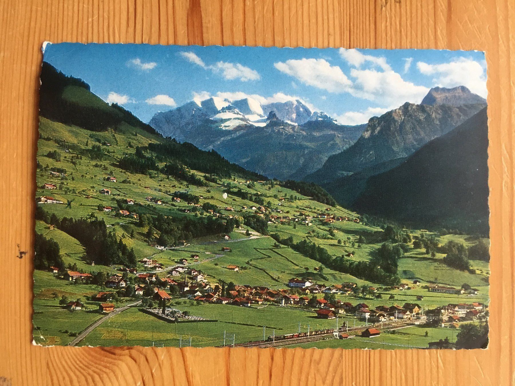 Cartoline postali: Reichenbach und Scharnachtal - AK 1966 – Usato da Oberuzwil venduto da Henri09