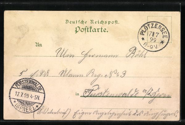 Ansichtskarten: Litho Rheinfelden, Storchennest-Thurm be – Gebraucht aus Berlin von bartko-reher 1