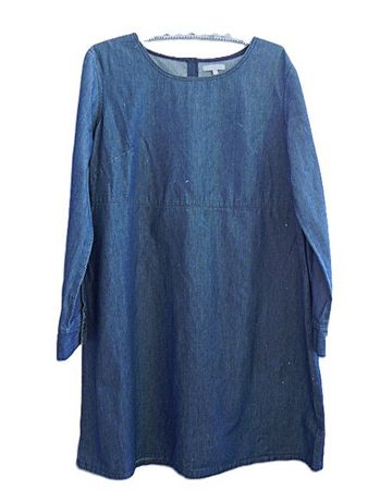 ca. Gr. 42 JeansKleid Tunika blau s. Masse