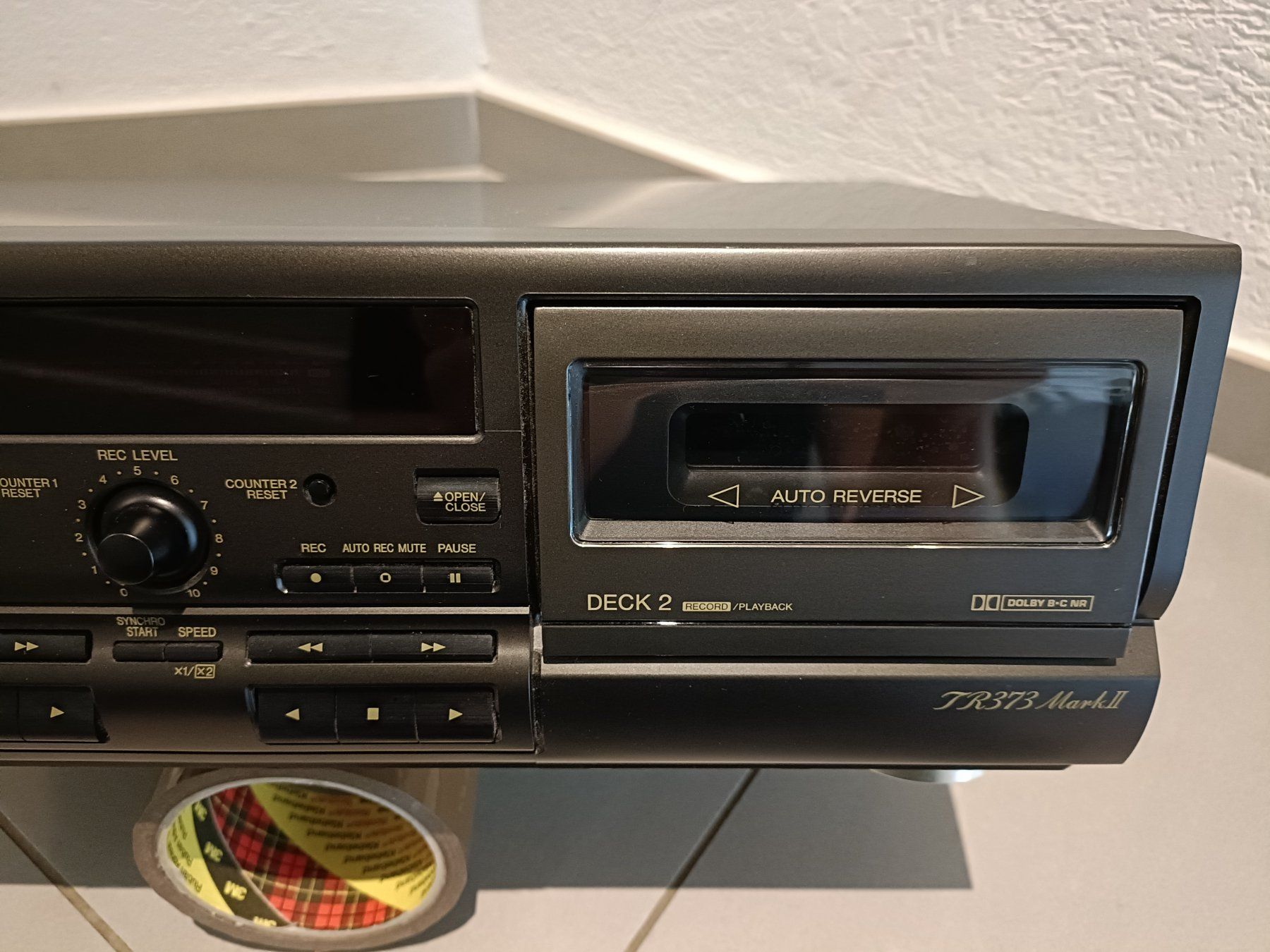 Technics Registratori: Platine cassette Technics RS-TR373 mkII – Usato da Pampigny venduto da edyschi 2