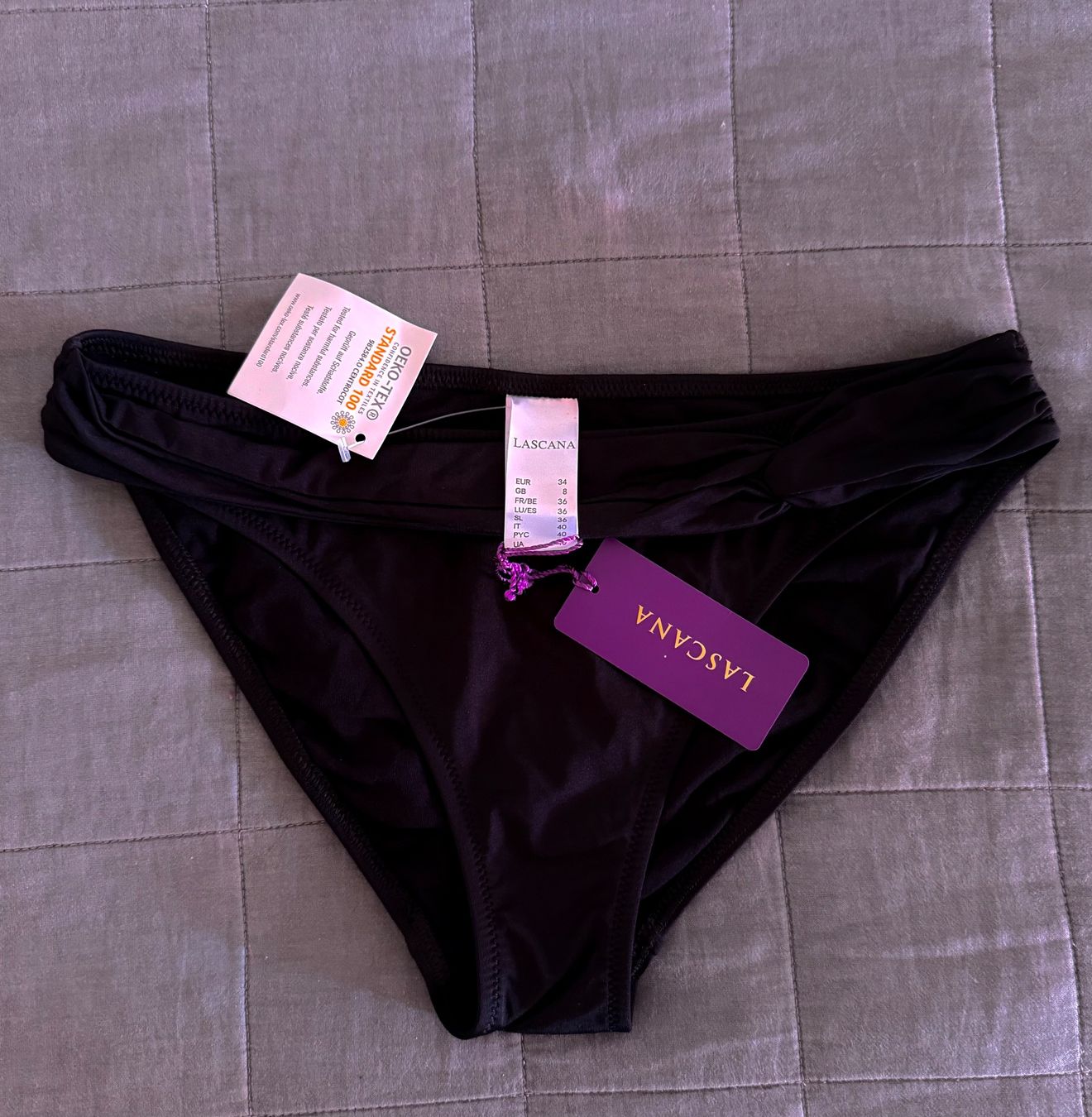 Lascana Badekleider & Bikinis: Bas de bikini noir – Neu und originalverpackt aus Genève von Margo_82 2