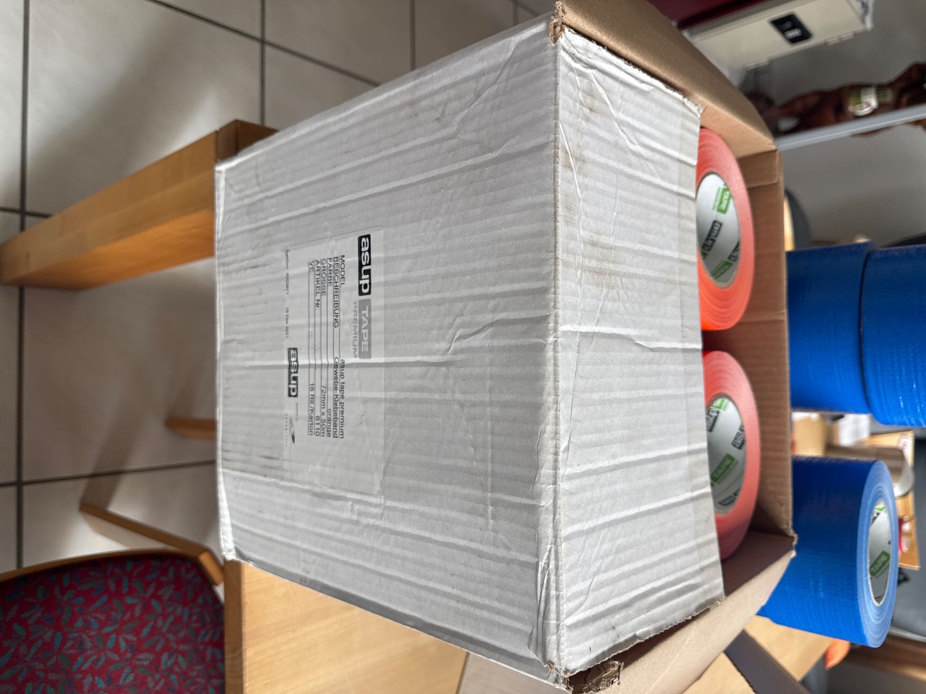 Altro materiale per ufficio: Gewebeklebeband 72mm x 50 m asupTAPE – Usato da Aarwangen venduto da rudolf1960 3