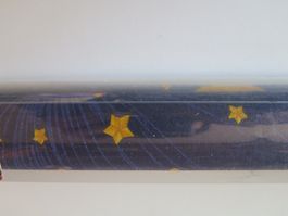 Fenster-Rollo d'blau Sonne Mond Sterne OVP ca.82x185 cm