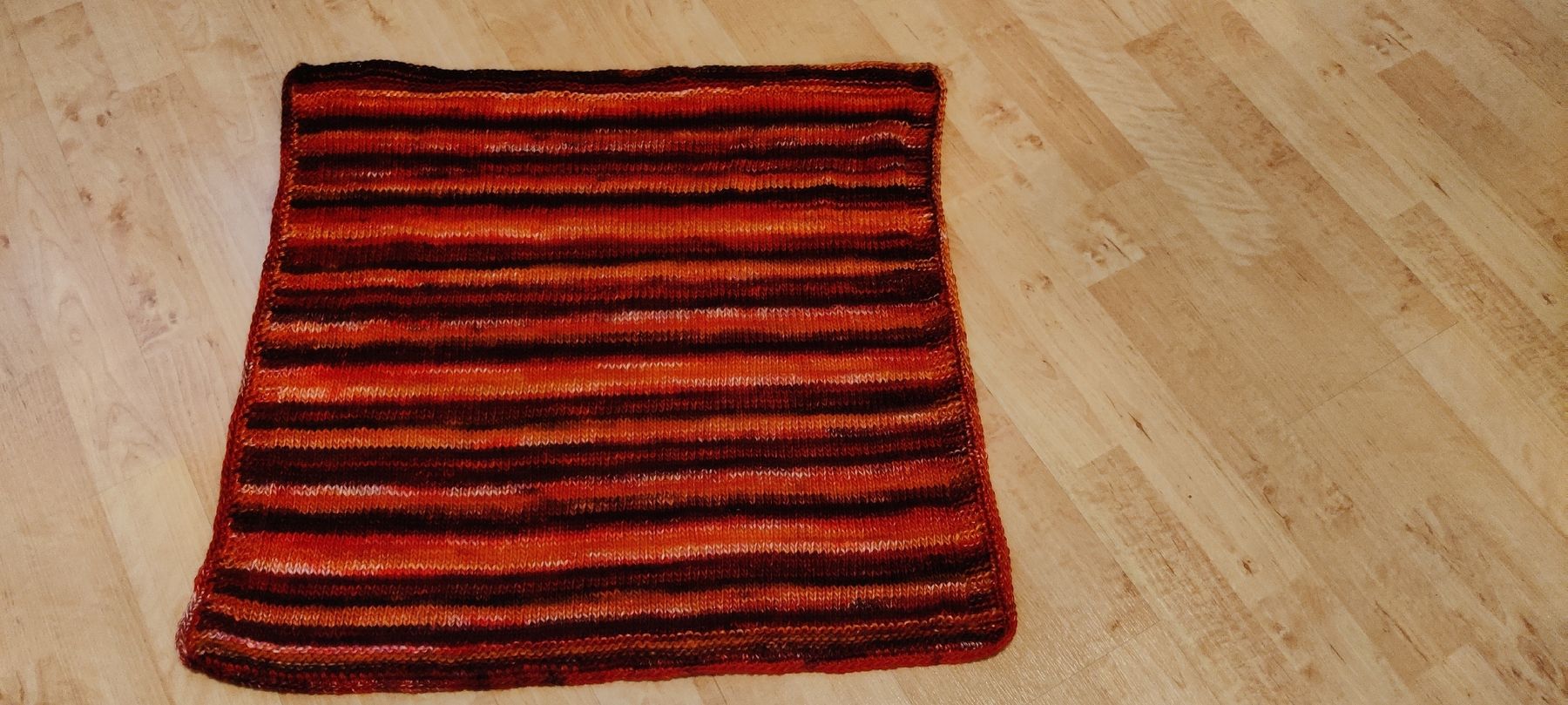Decken: Handgestrickte Babydecke, – Neu (gemäss Beschreibung) aus Langendorf von heimlisbach