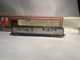 LIMA Doppelachsiger Gedeckter Güterwagen MIGROS Bischofszel