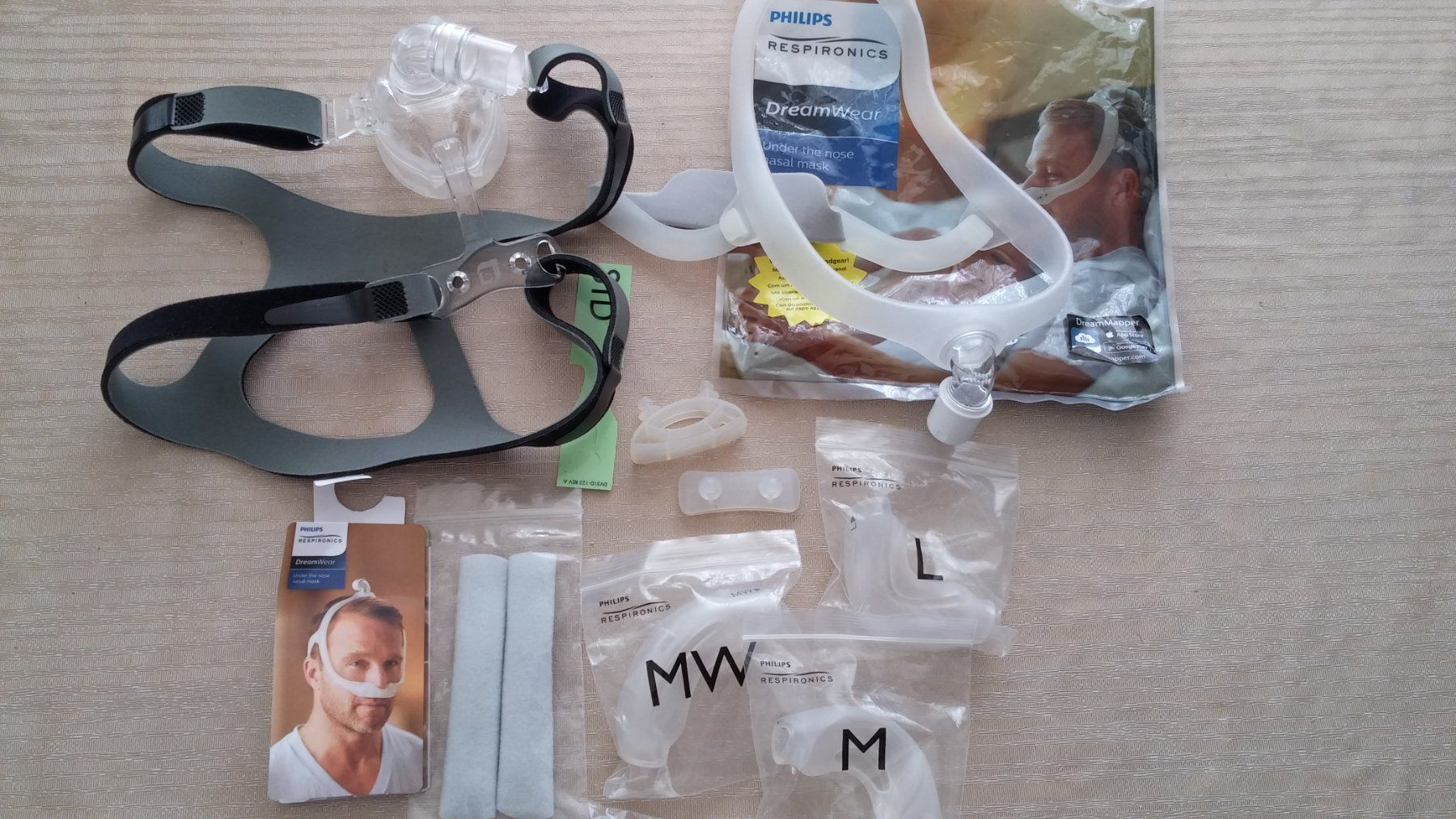 Masques: 2 Masken für Philips DEVILBISS Sleepcube Standard – D'occasion à Zürich par sendbad 1