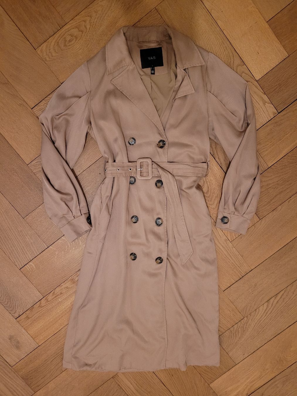Cappotti: Trenchcoat, beige, YAS – Nuovo (secondo la descrizione) da Basel venduto da 3006B_ 1