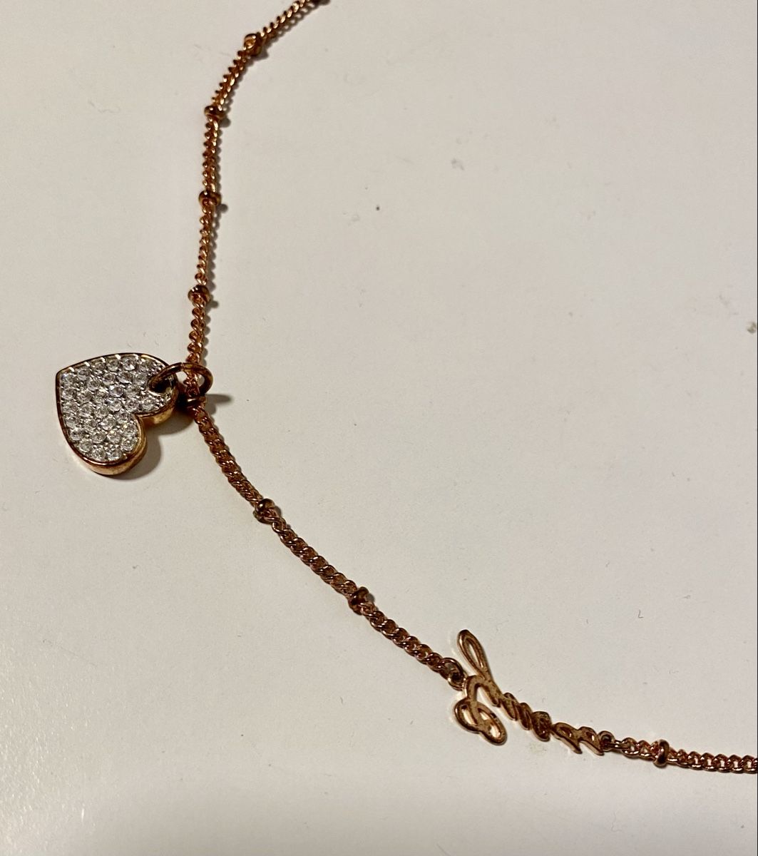 Guess Ketten: Guess Kette Herz Roségold – Gebraucht aus Sitterdorf von SecondHandRe 1