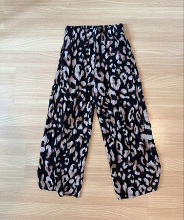 Leopard Print Culotte Hose (H&M, Gr. XS) 