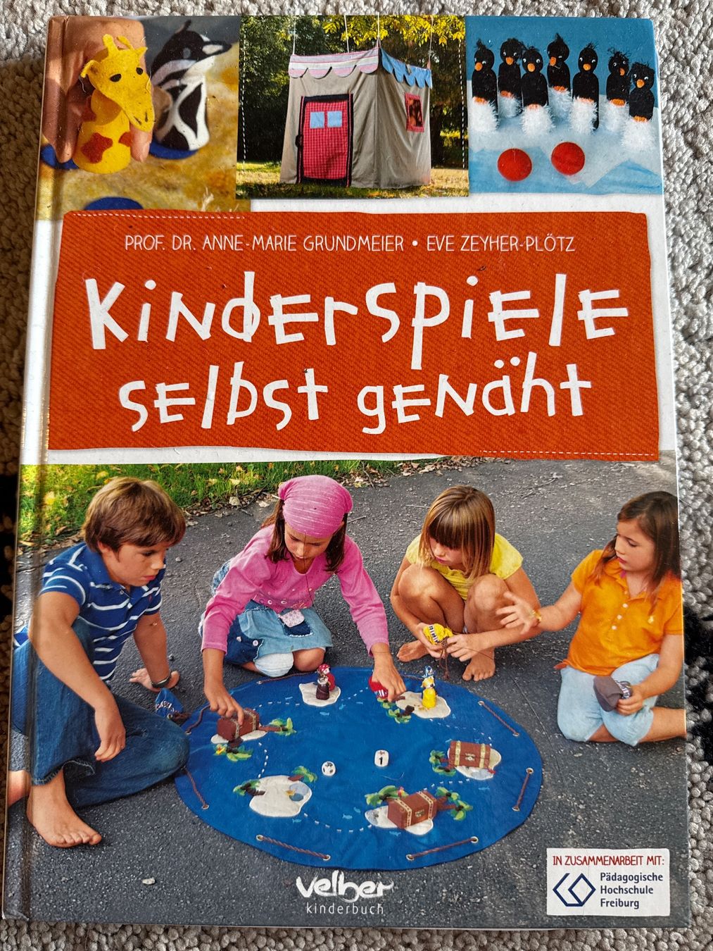 Libri: Buch Kinderspiele selbst genäht – Usato da Andelfingen venduto da Judy0007