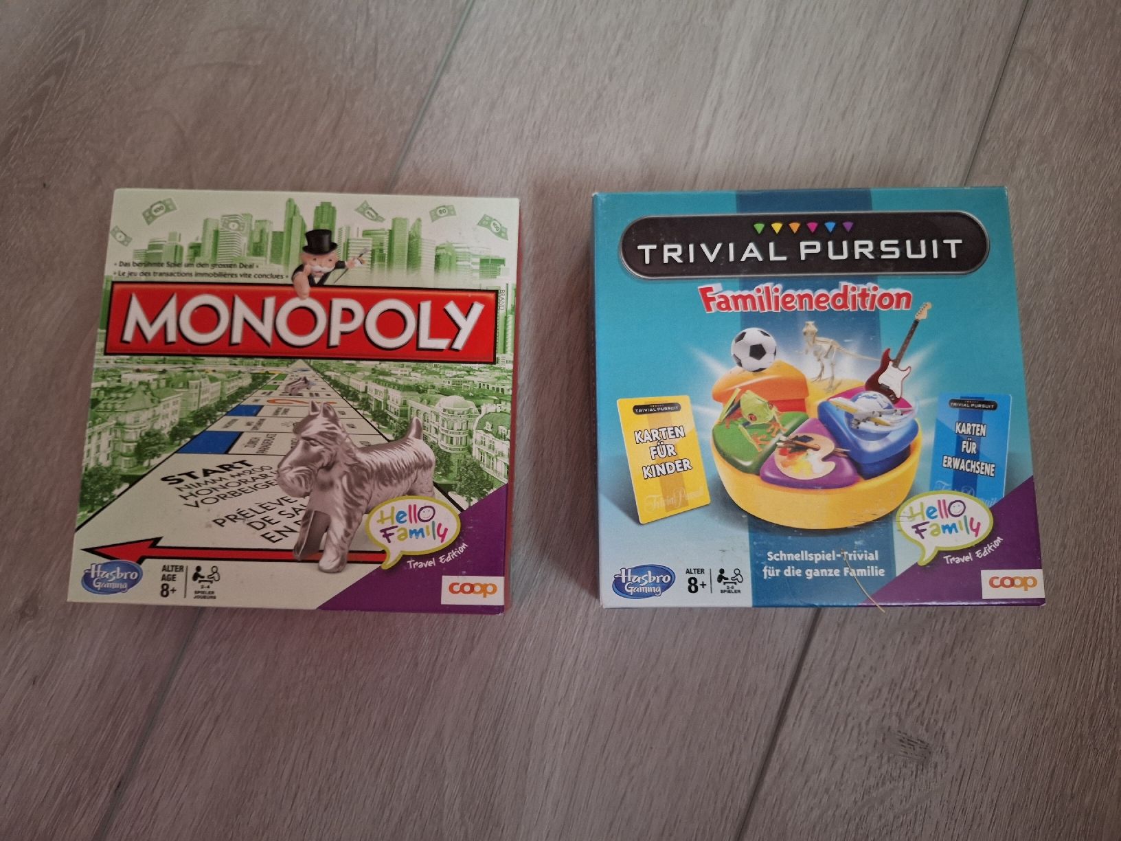 Hasbro Giochi: 2 Familien Spiele – Usato da Niederglatt ZH venduto da Bobsli