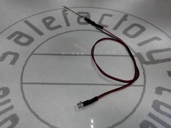 Componenti elettronici: Flachkopf-LED 3mm verkabelt 12V DC, warm – Nuovo (secondo la descrizione) da Luzern venduto da Salefactory 4