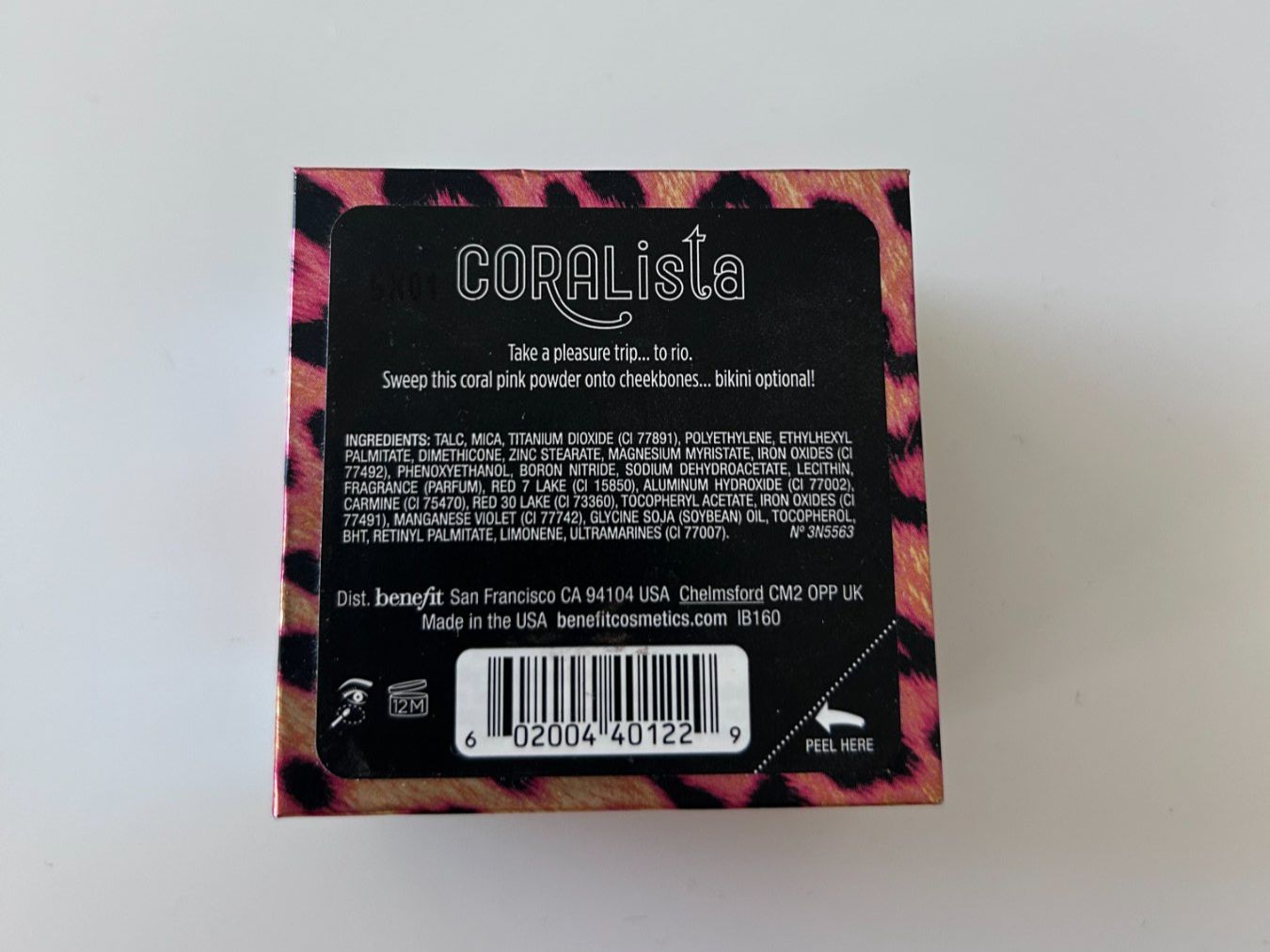 Sephora Make-up: Benefit Coralista Blush – Usato da St. Gallen venduto da look-twice 3