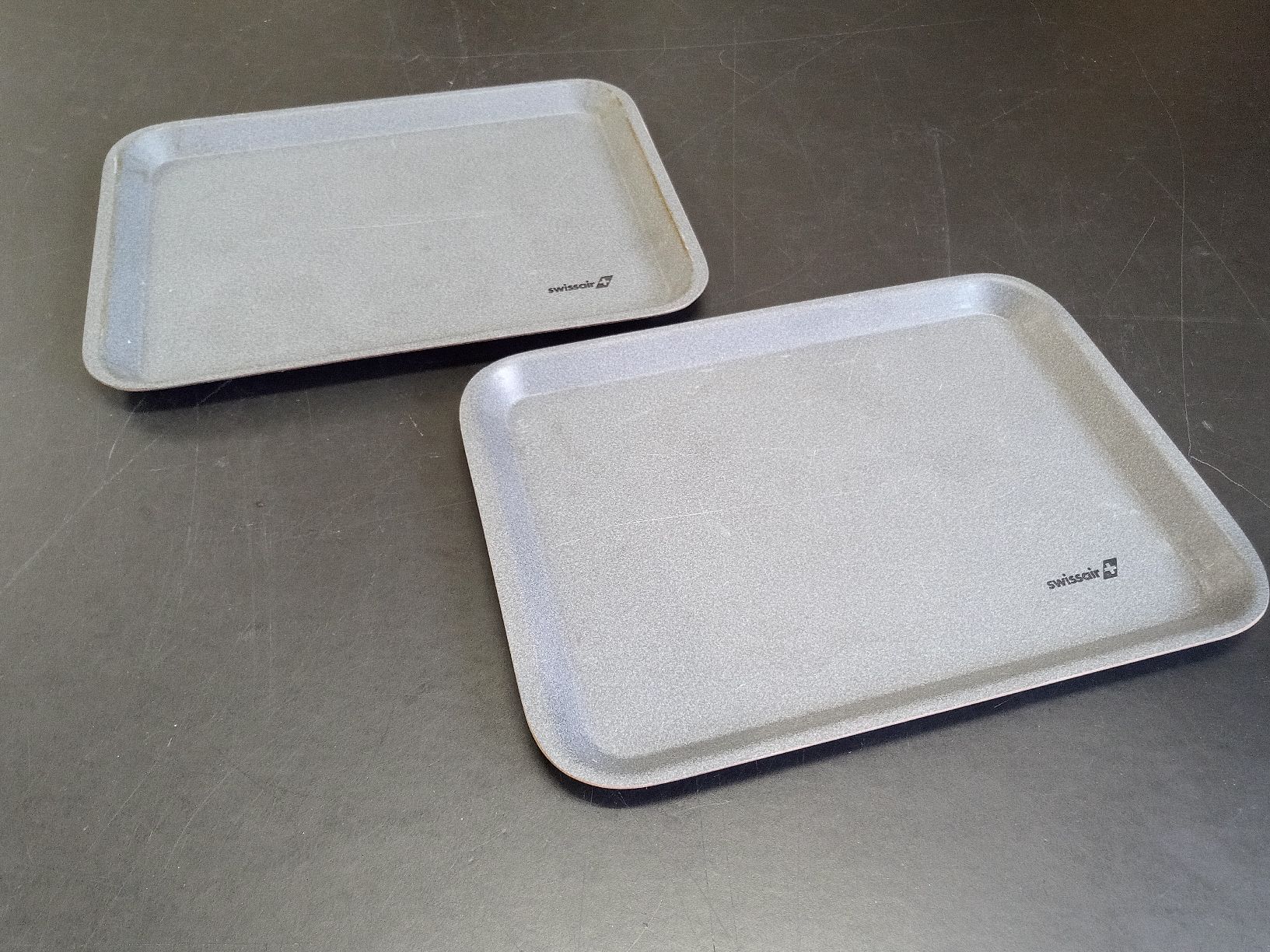 Piatti di portata: 2 swissair Tableau Tablar Tablet Platte – Usato da Reiden venduto da Zofi-Brocki
